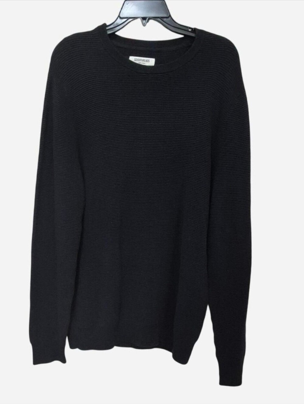 Goodthreads Men's Black Crewneck Sweater